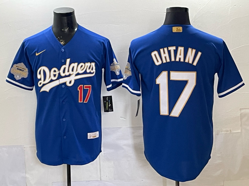 Men Los Angeles Dodgers #17 Ohtani blue Game 2026 Nike MLB Jersey 04010004